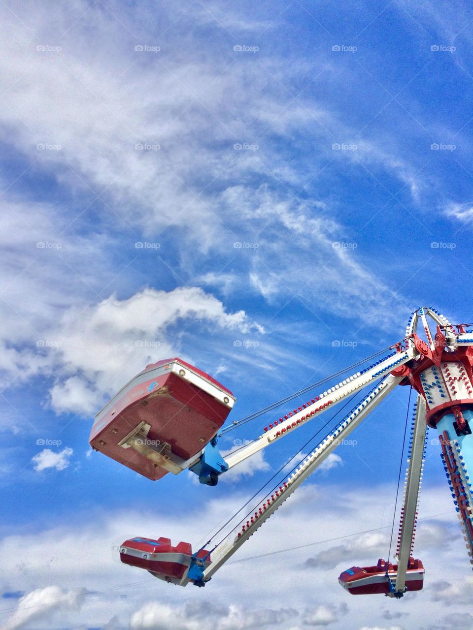 Summer carnival ride