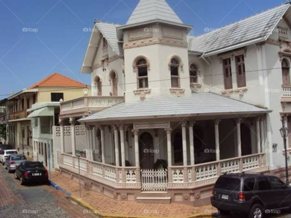 Antique  House  in San German Puerto Rico.