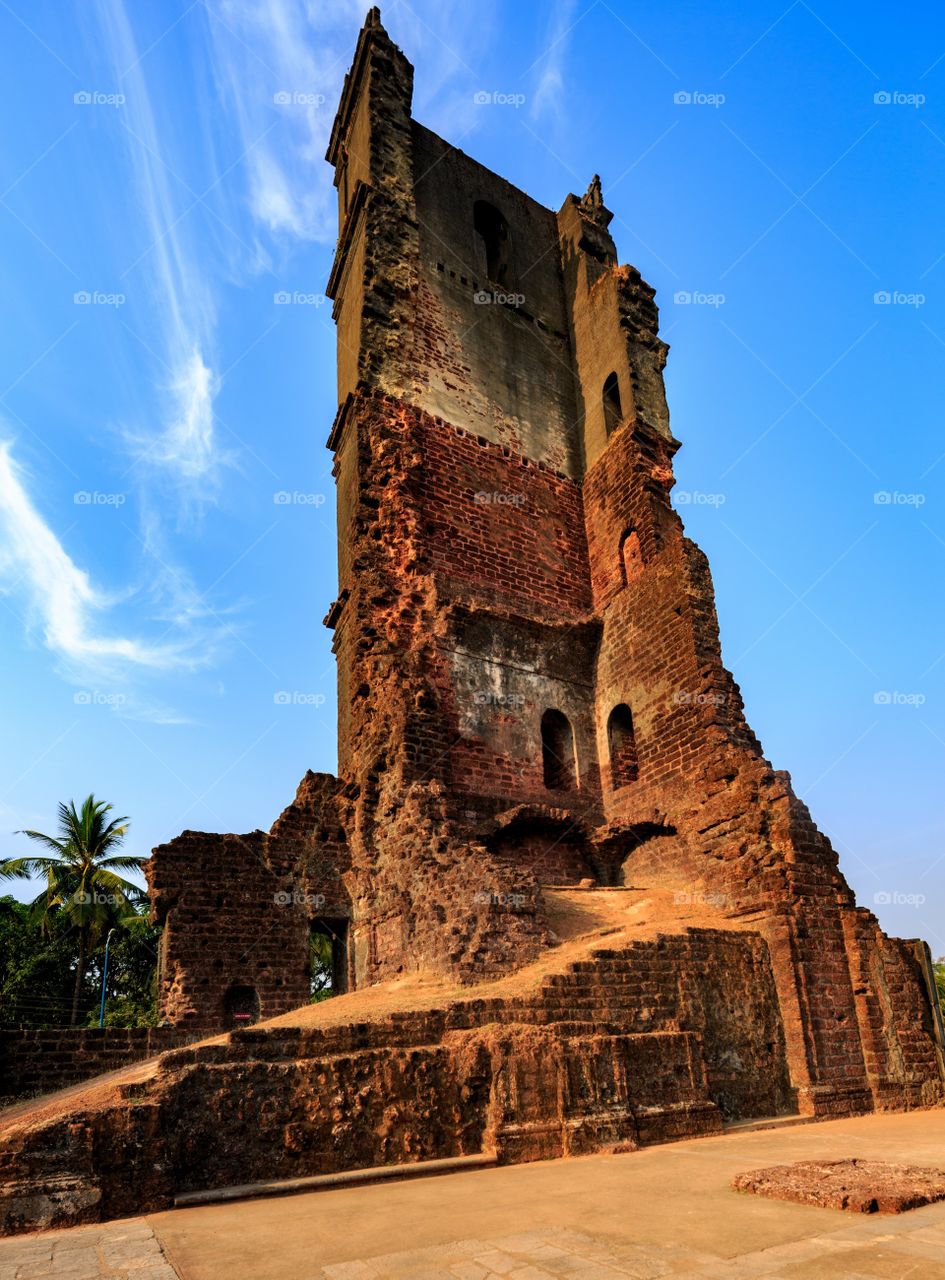 Church of St. Augustine is a ruined church complex located in Old Goa. The church was completed in 1602 and is part of the World Heritage Site, Churches and convents of Goa.