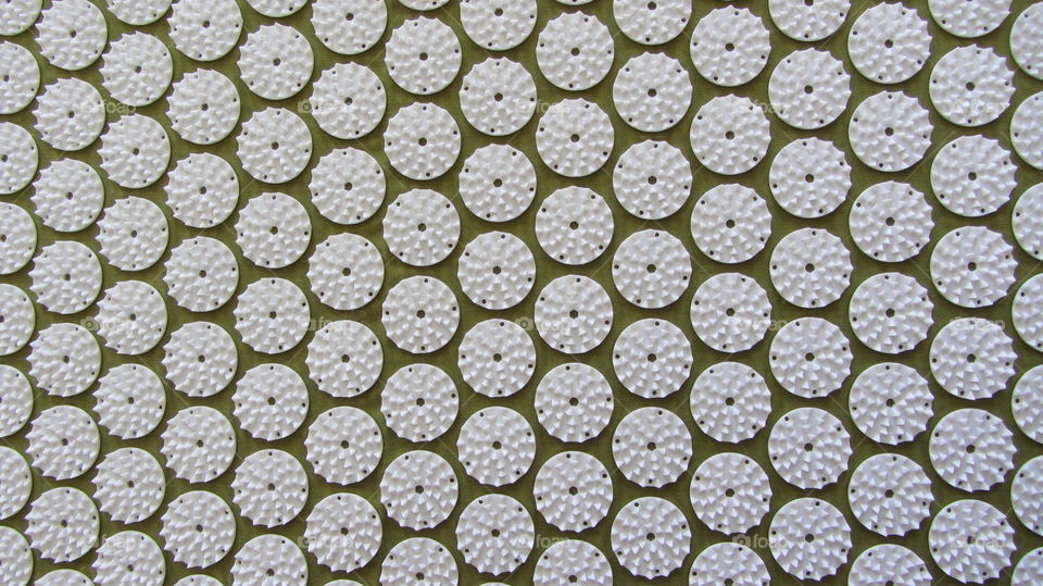 Bed of nails mat