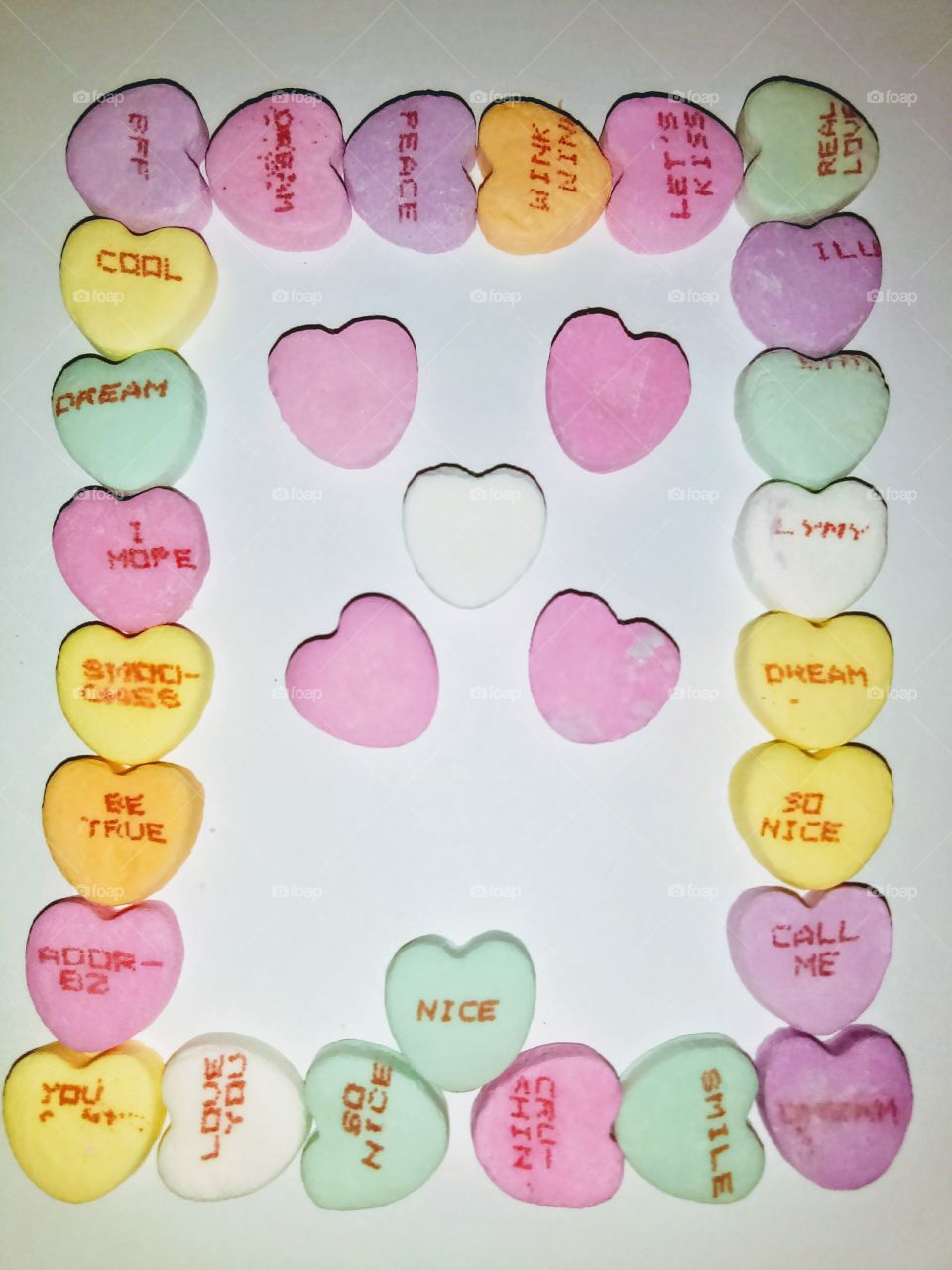 Candy Heart Frame