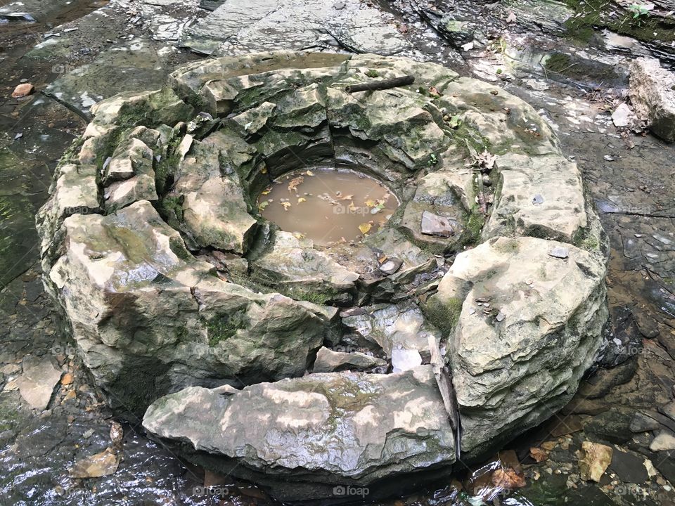 Pine Quarry Rock formations, in the middle of A small town. A shady little park filled with the most unique rock structures. 