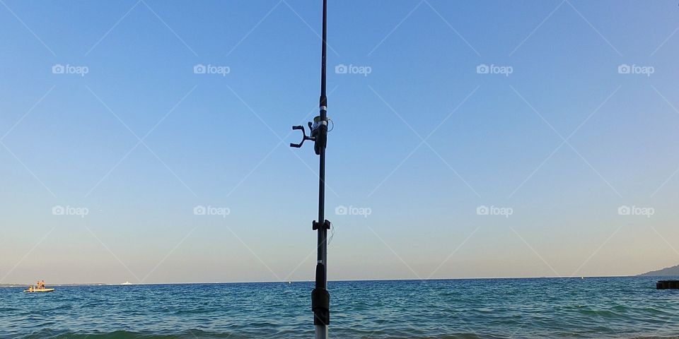 Beach fishing picture 