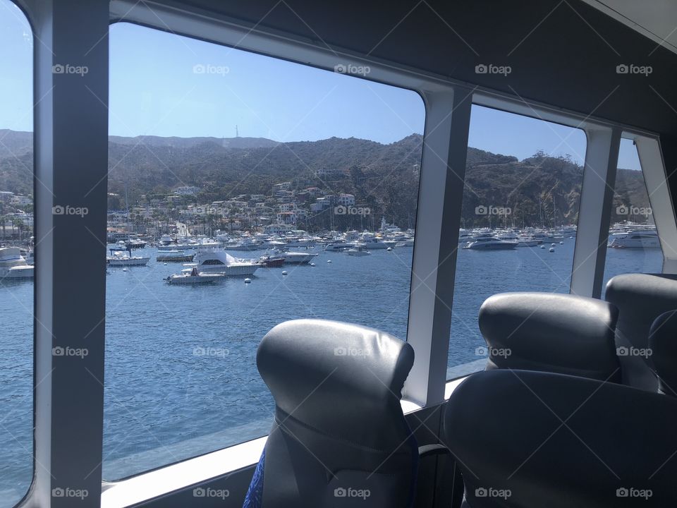 On the Ferry Leaving Catalina Island