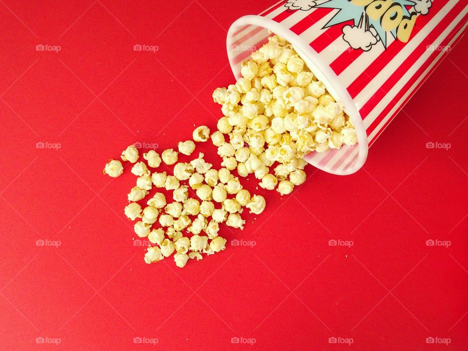 Popcorn in box