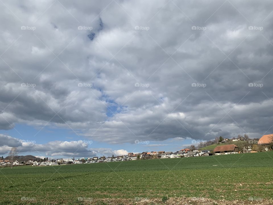 Village in Switzerland 