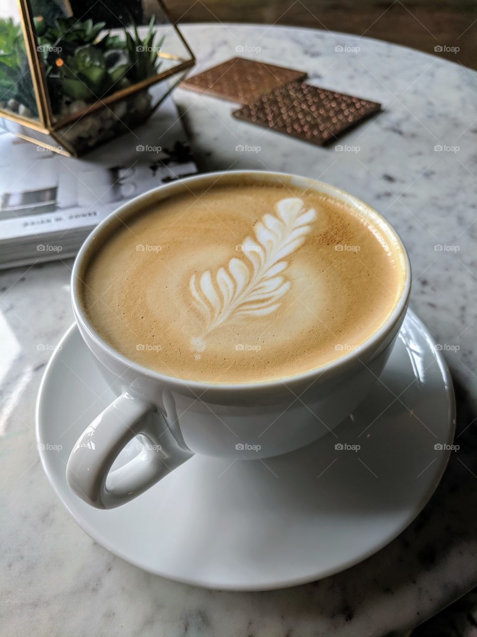 Pretty latte