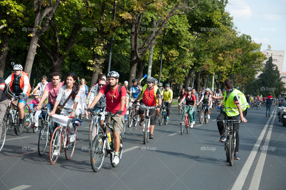 Bike protest