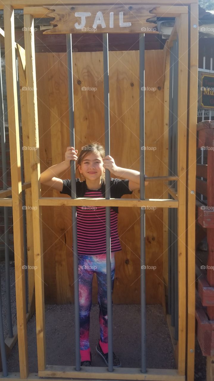 Jailed at a goldmine