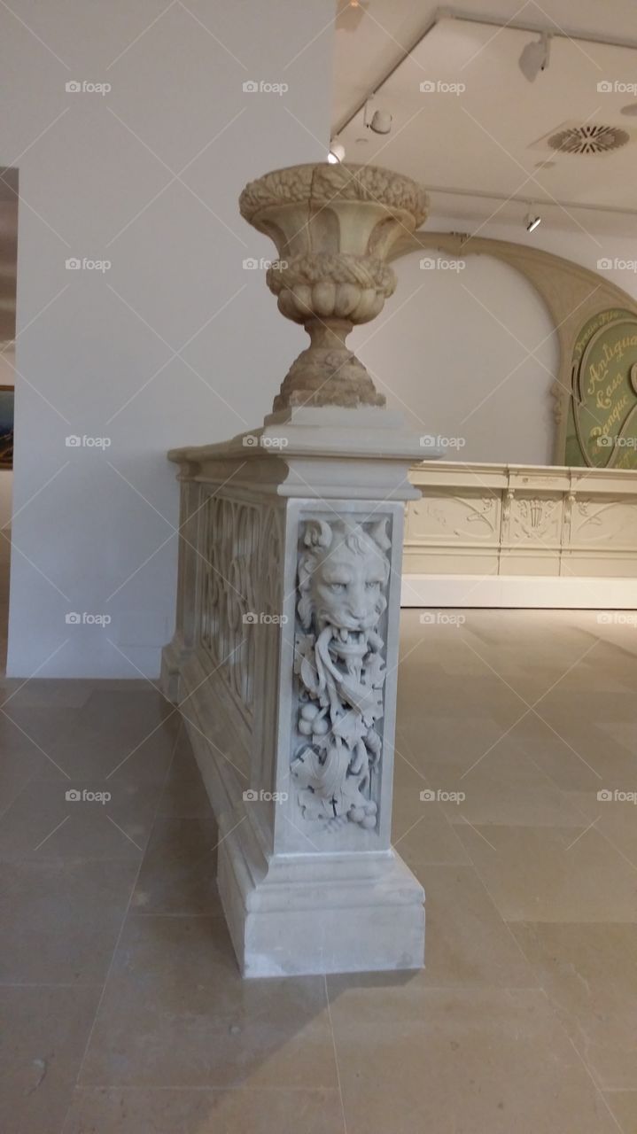 stone balustrade