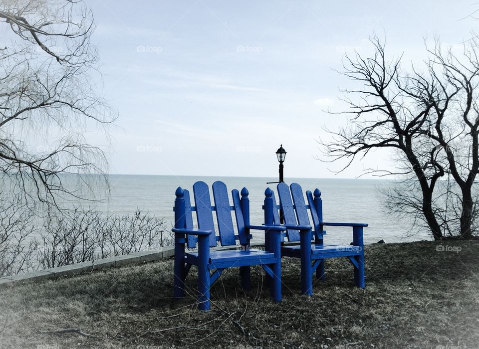 Blue Chairs