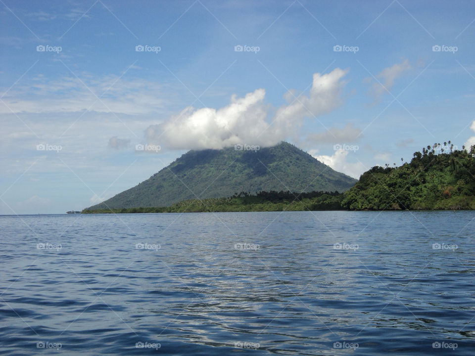 bunaken sulawesi indonesia is it gonna blow no it is just a big hill by martin.dickson.3