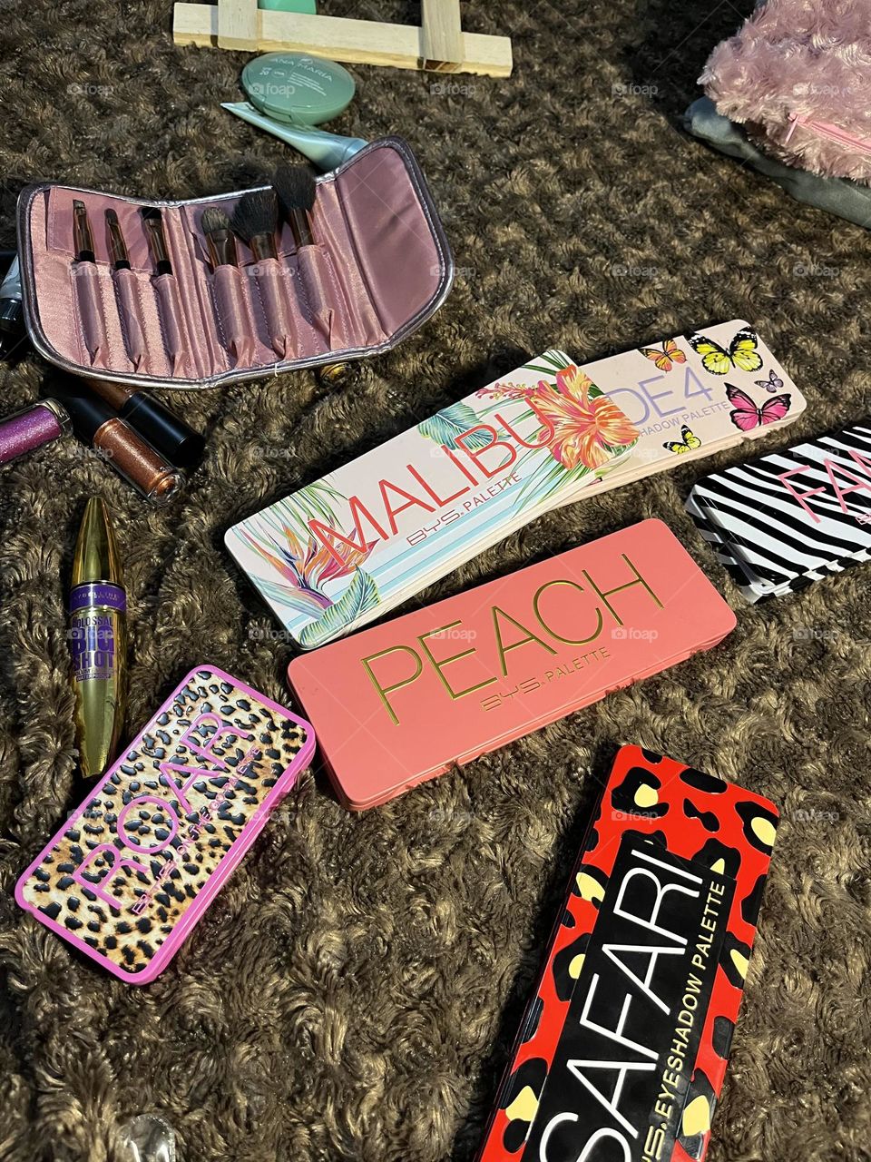 Rectangles palettes eyeshadows 