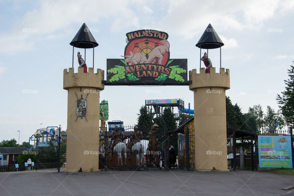 Halmstad adventureland in Sweden.