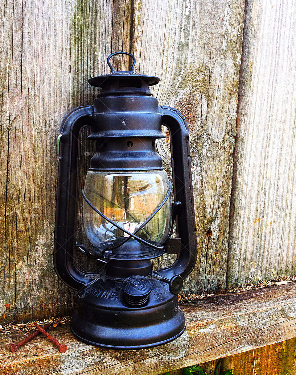 Old lantern.