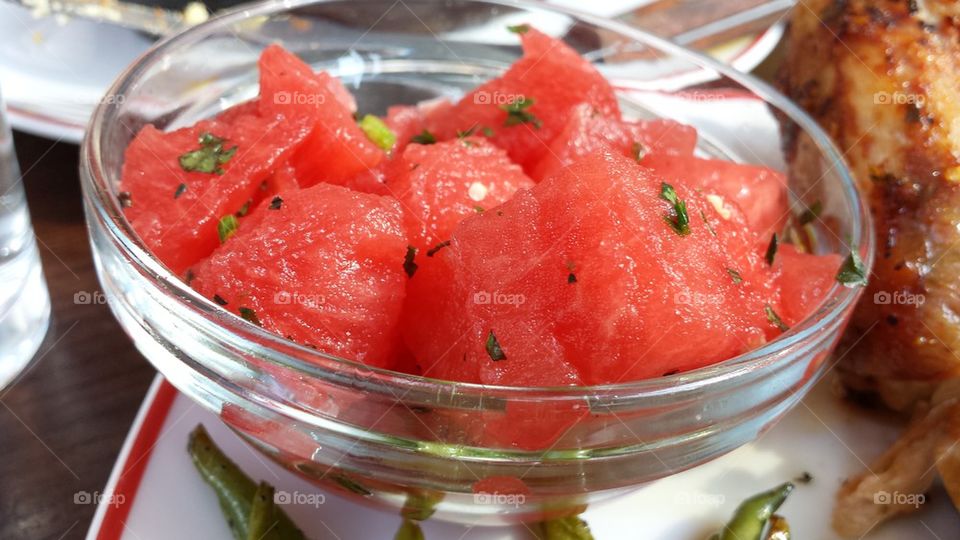 sea salted watermelon