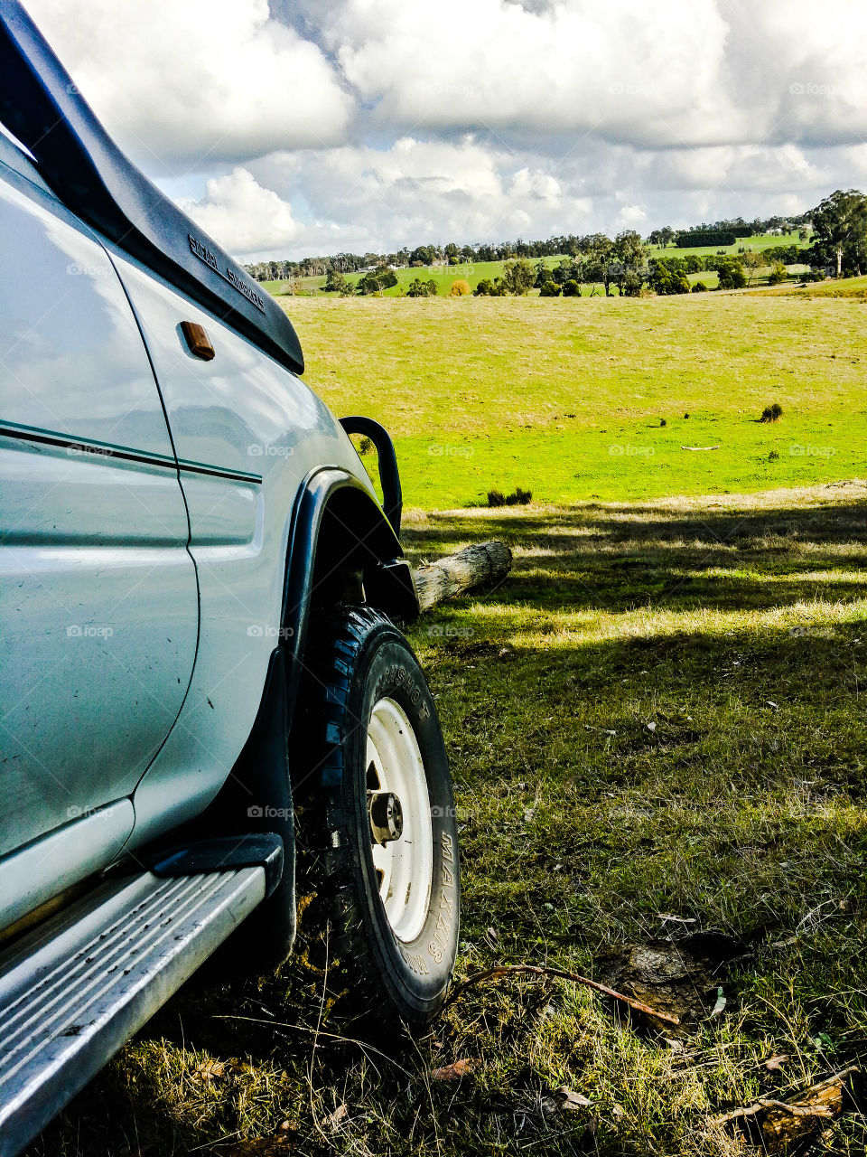 Land Cruiser on an Aussie Farm.