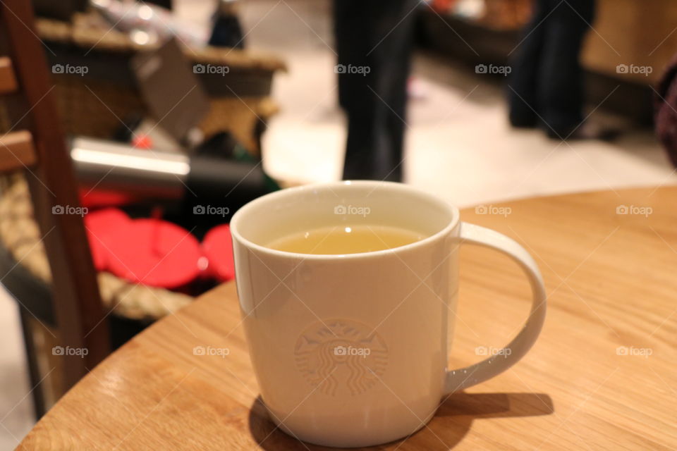 Tea at Starbucks 