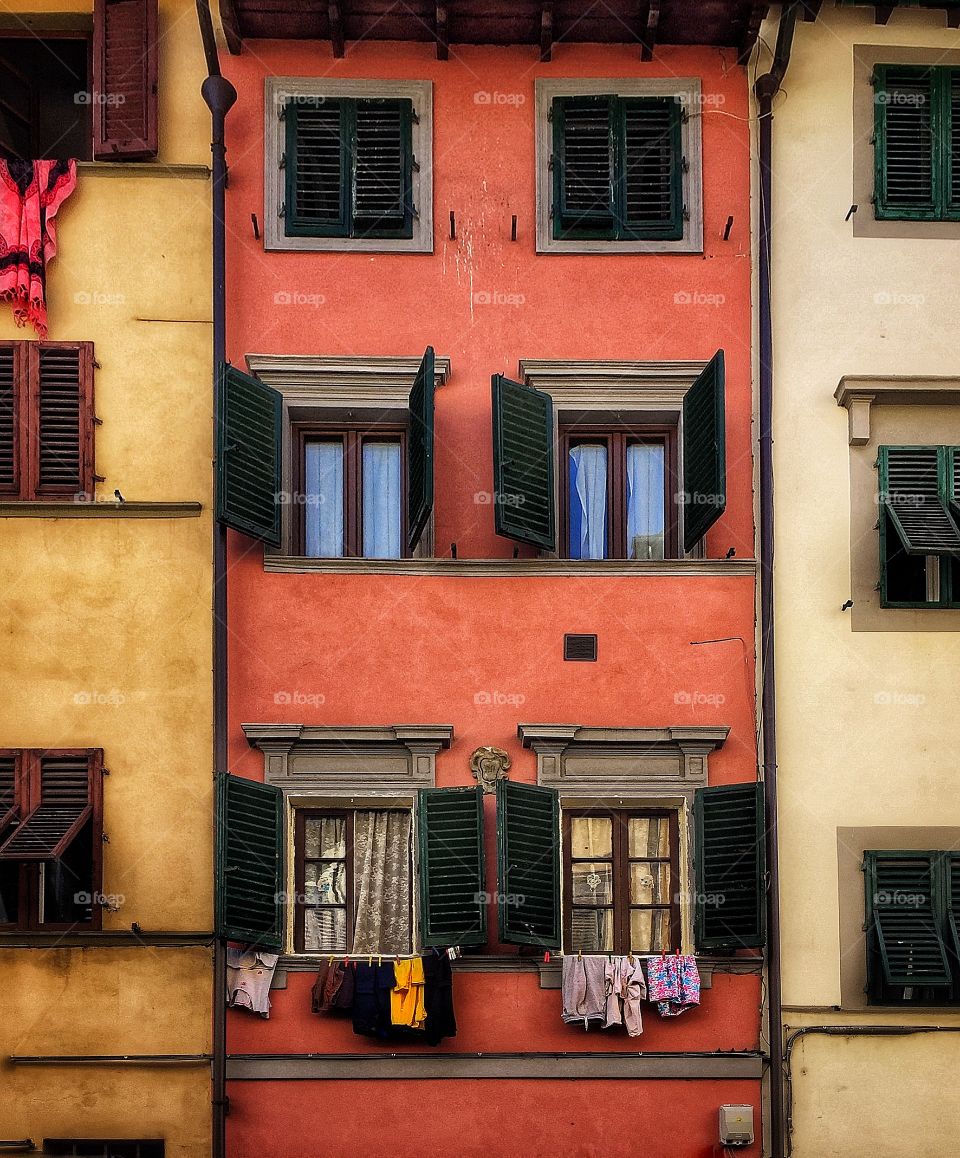 Townhouses in Florence, Italy