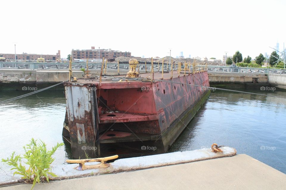 Water, River, Boat, Transportation System, Bridge