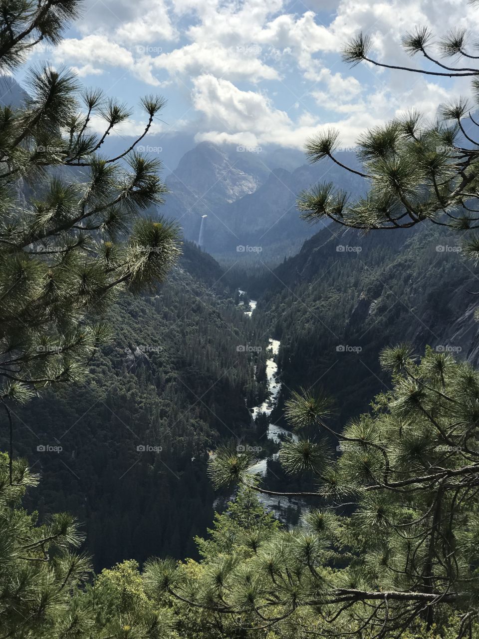 Yosemite hiking 