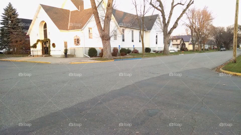 Road, Street, Pavement, Storm, Building