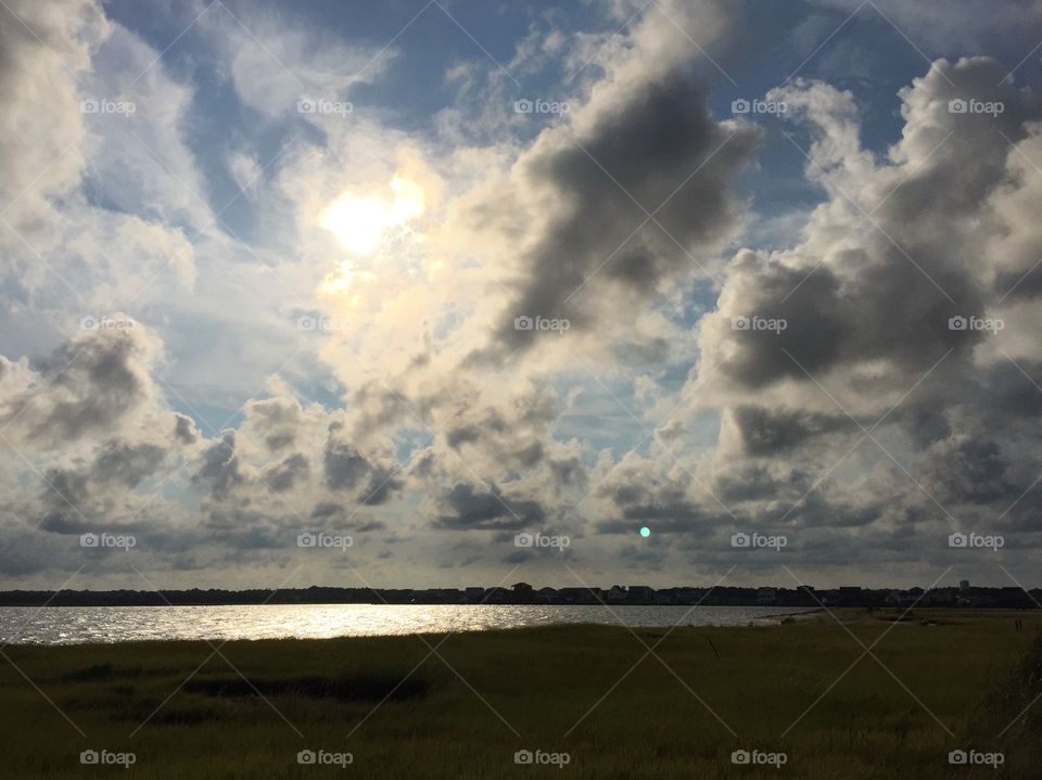 Storm clouds