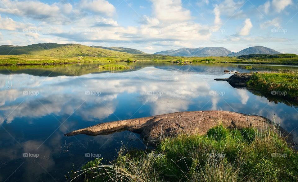 Connemara National park in County Galway, Ireland