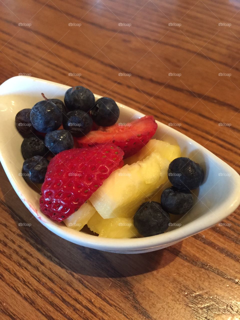 Fruit boat. Trying to eat healthy while on a road trip :)