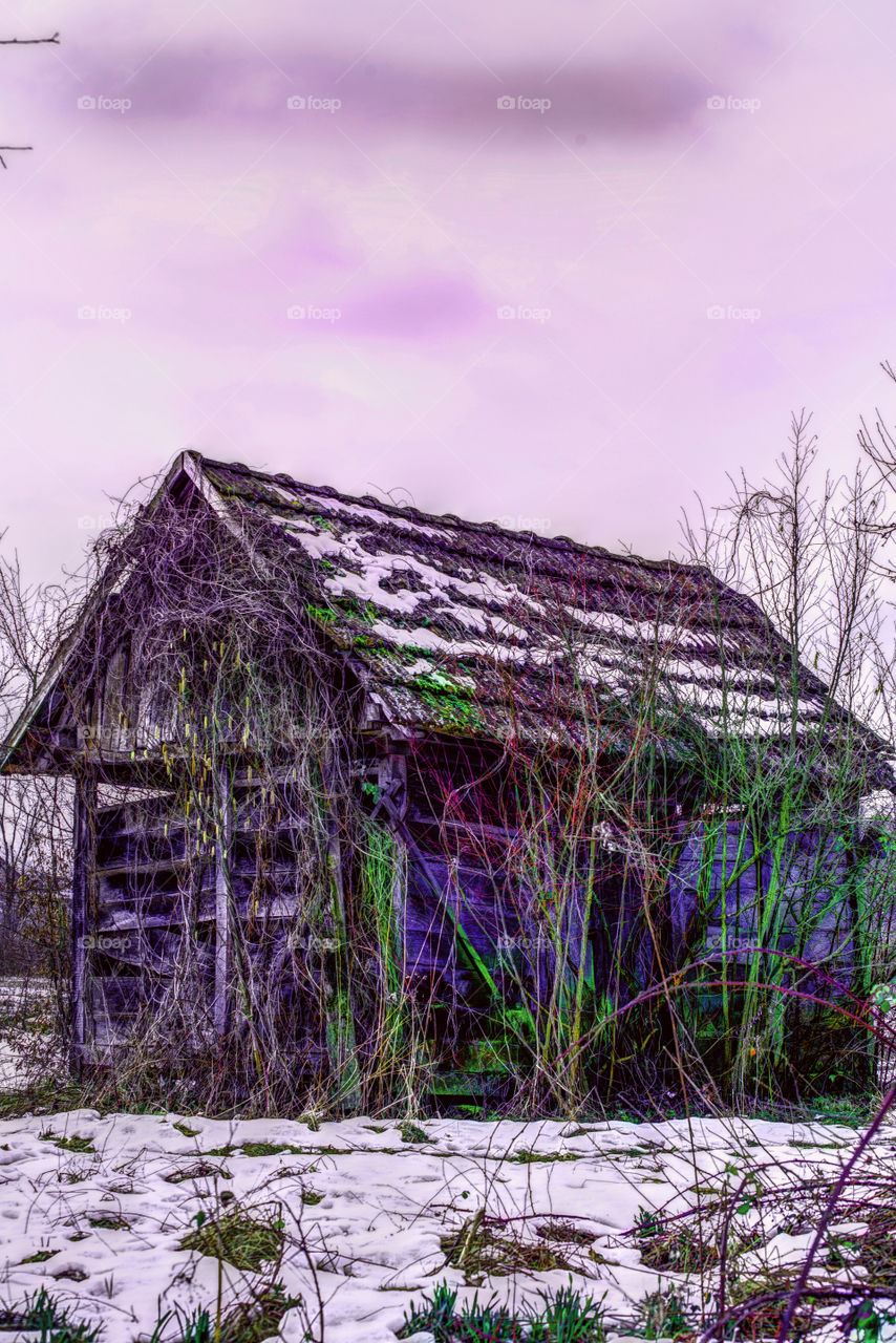 old barn from memories