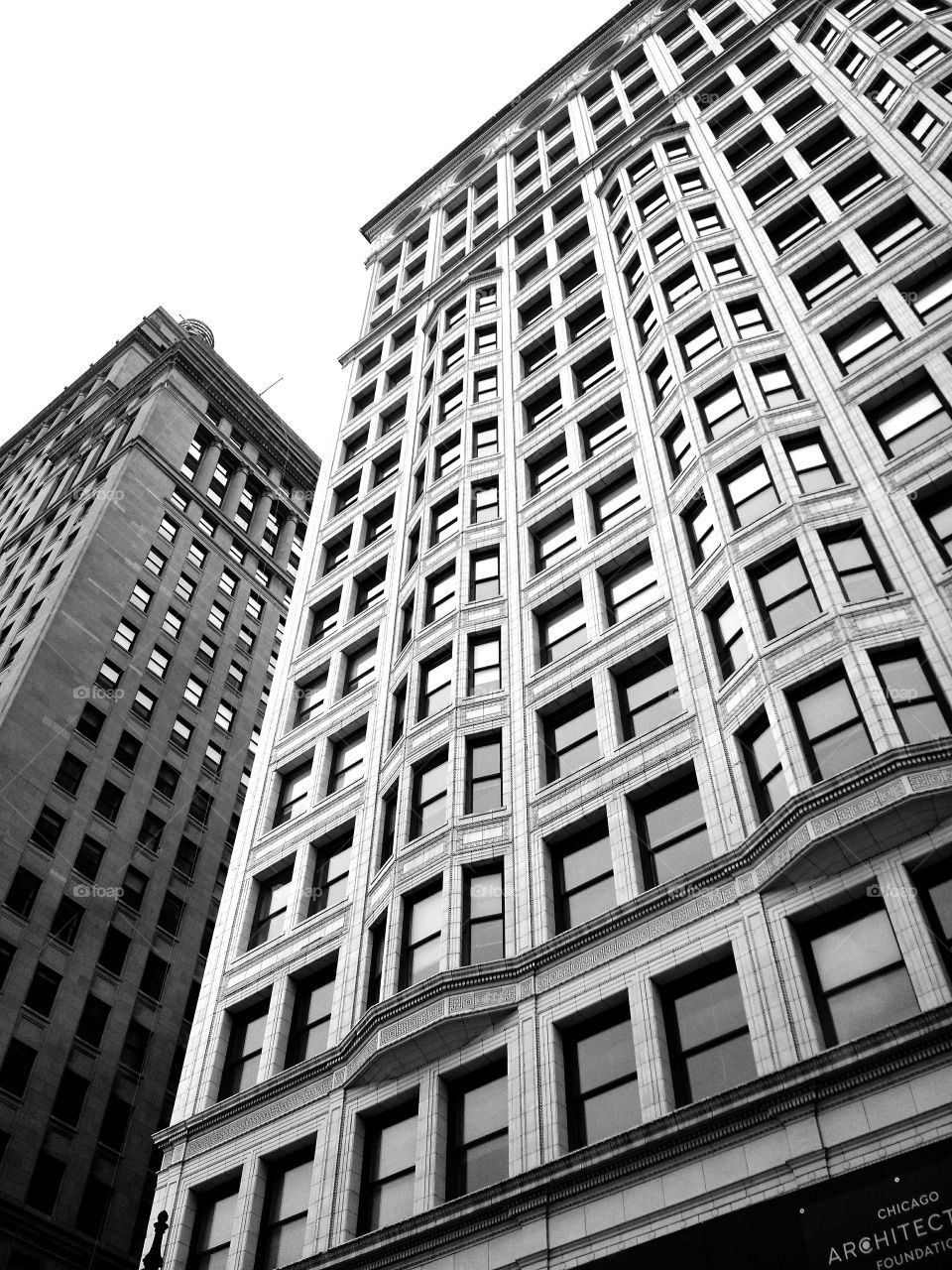 Chicago in black and White