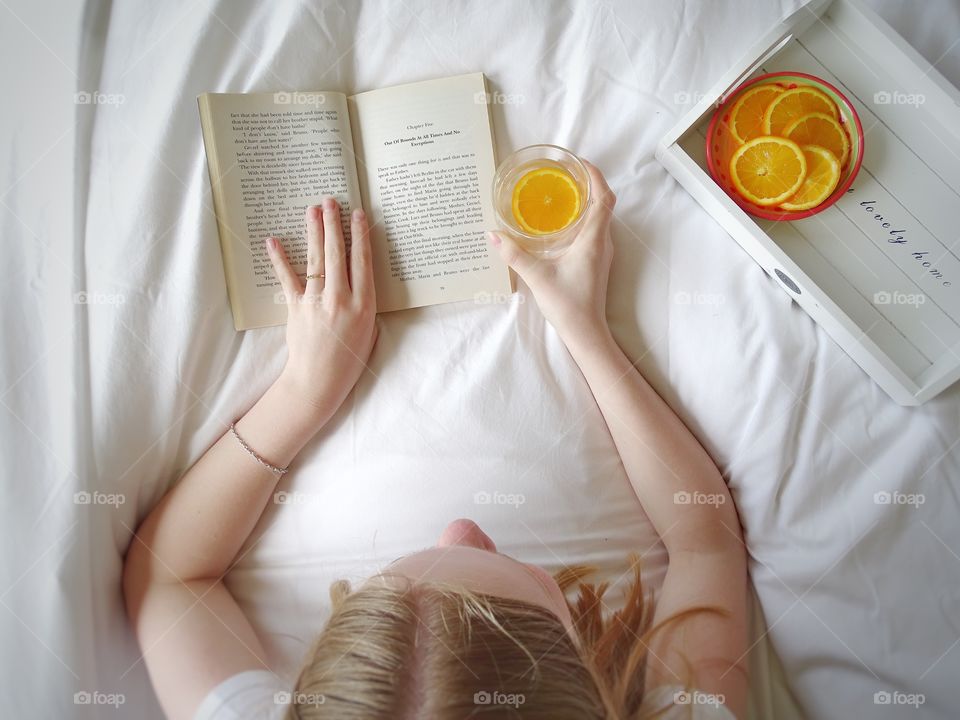 Reading in bed