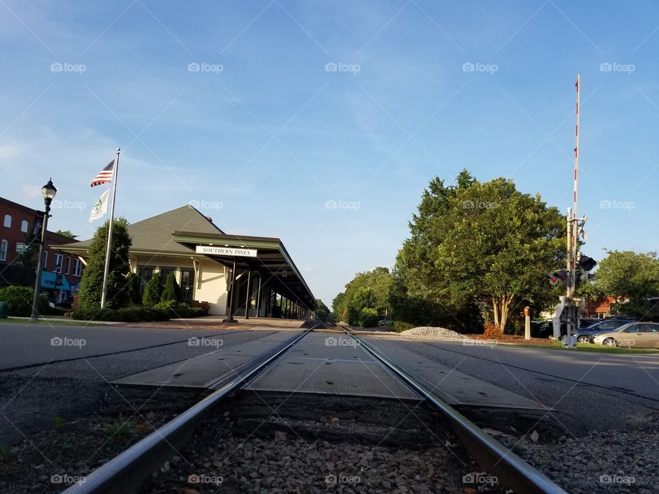 Train Station in Southern Pines,  NC