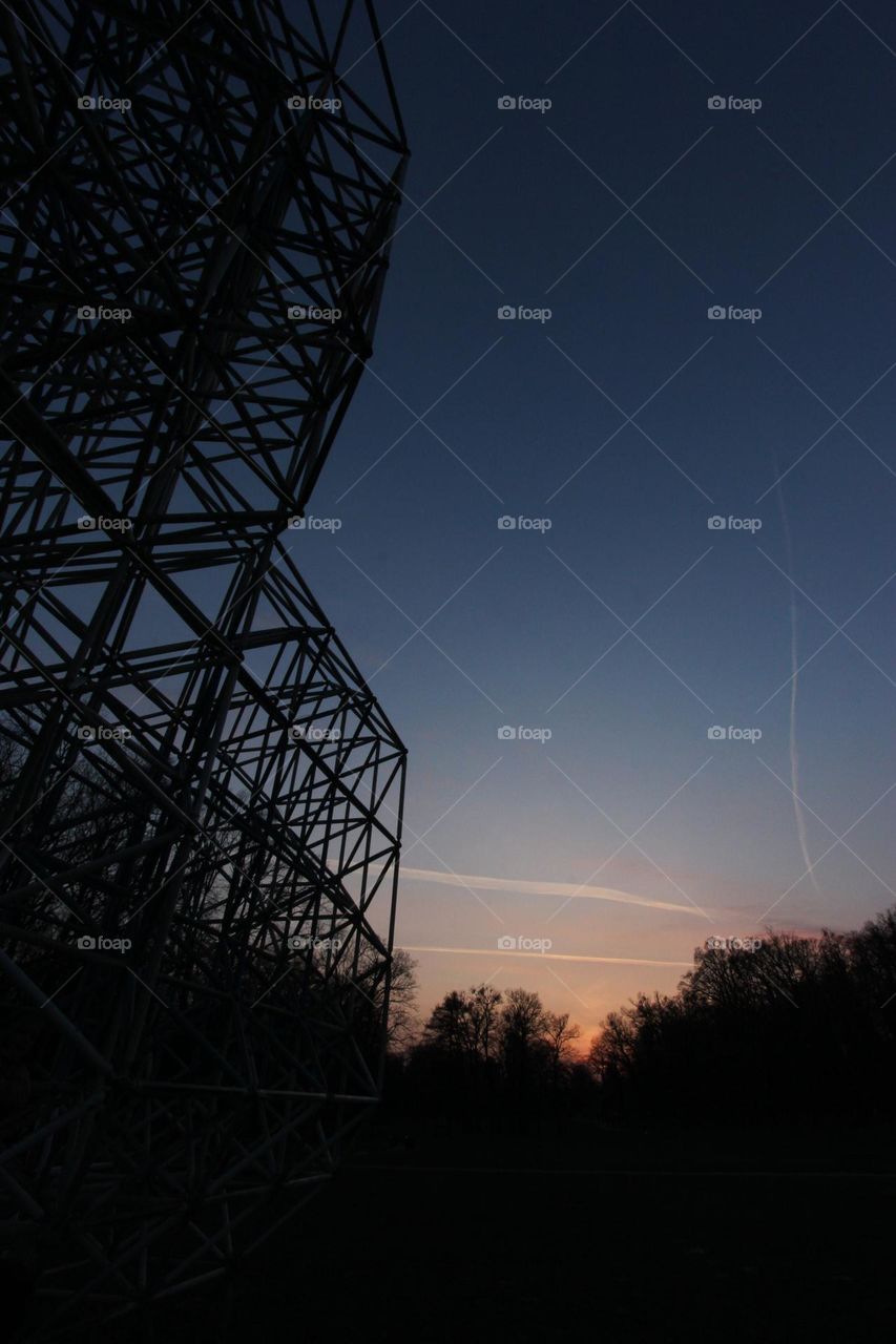 Sunset over Maksimir