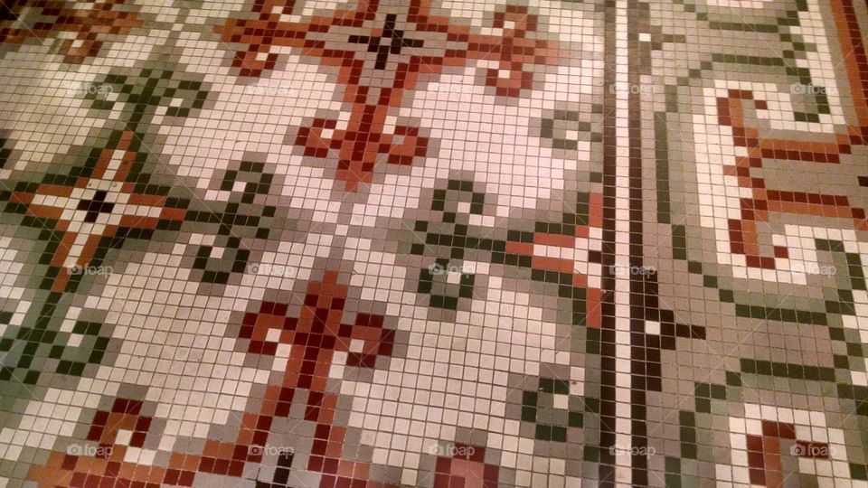 Mosaic Tile Floor