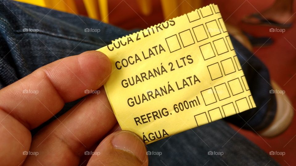 comanda de refrigerantes