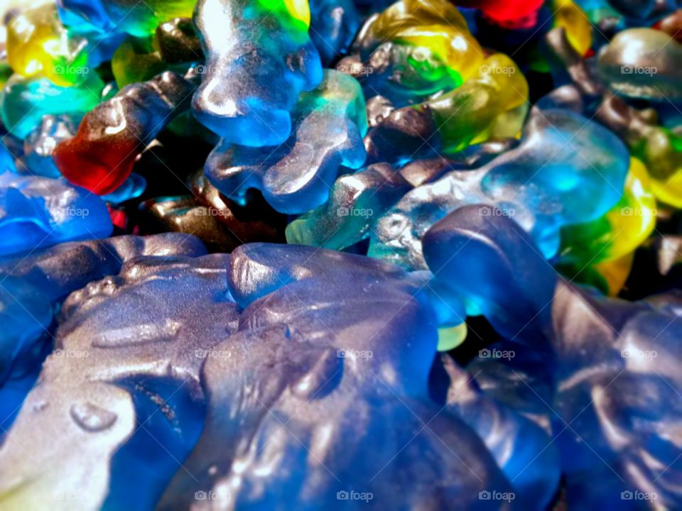 colored sweet candy. jelly