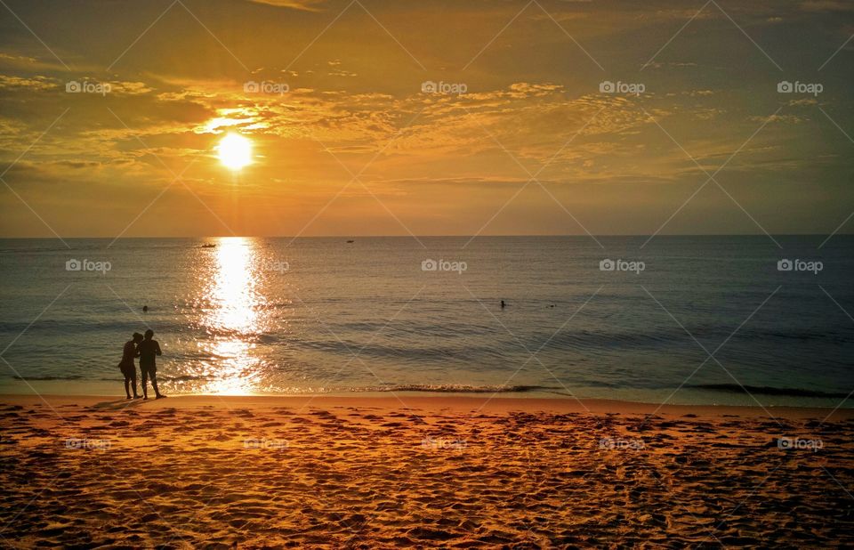 Negombo beach, srilanka