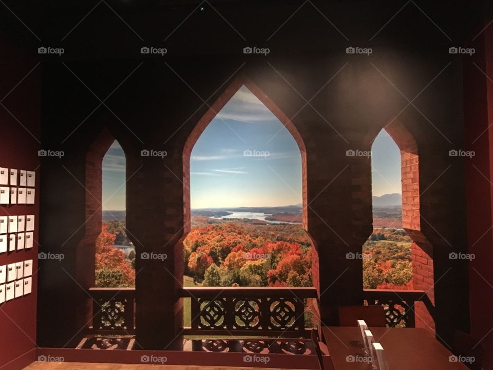 Painting at the DIA looks realistic