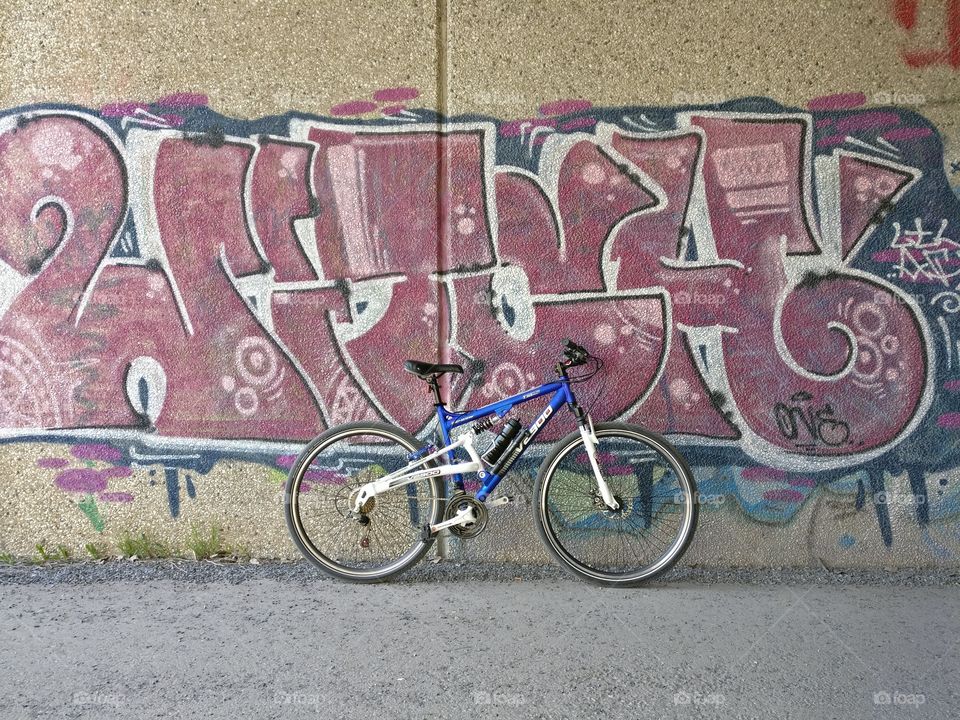 Graffiti, Wheel, Street, Bike, Urban