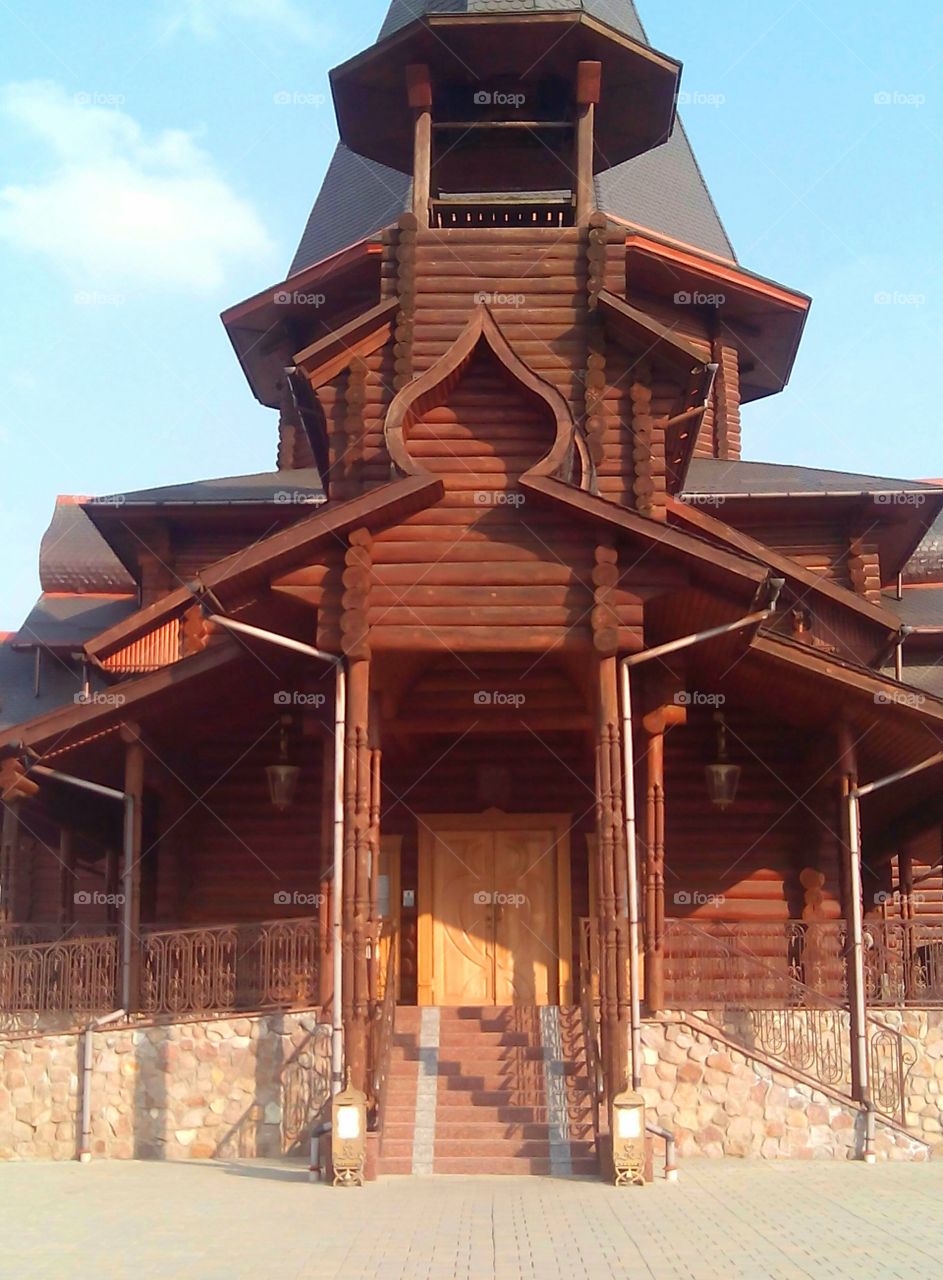 No Person, Architecture, Wood, Building, Roof