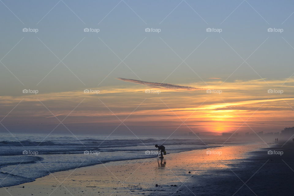 Shell Seeker at the Beach