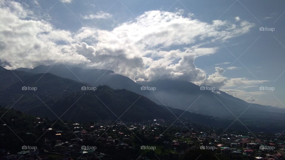 Dhauladhar mountain range