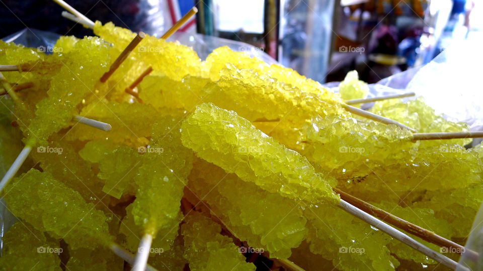 Sugar Crystals on a stick