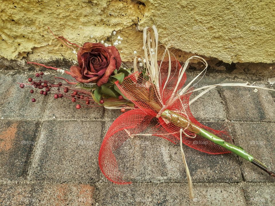 Rose, simply dry rose...