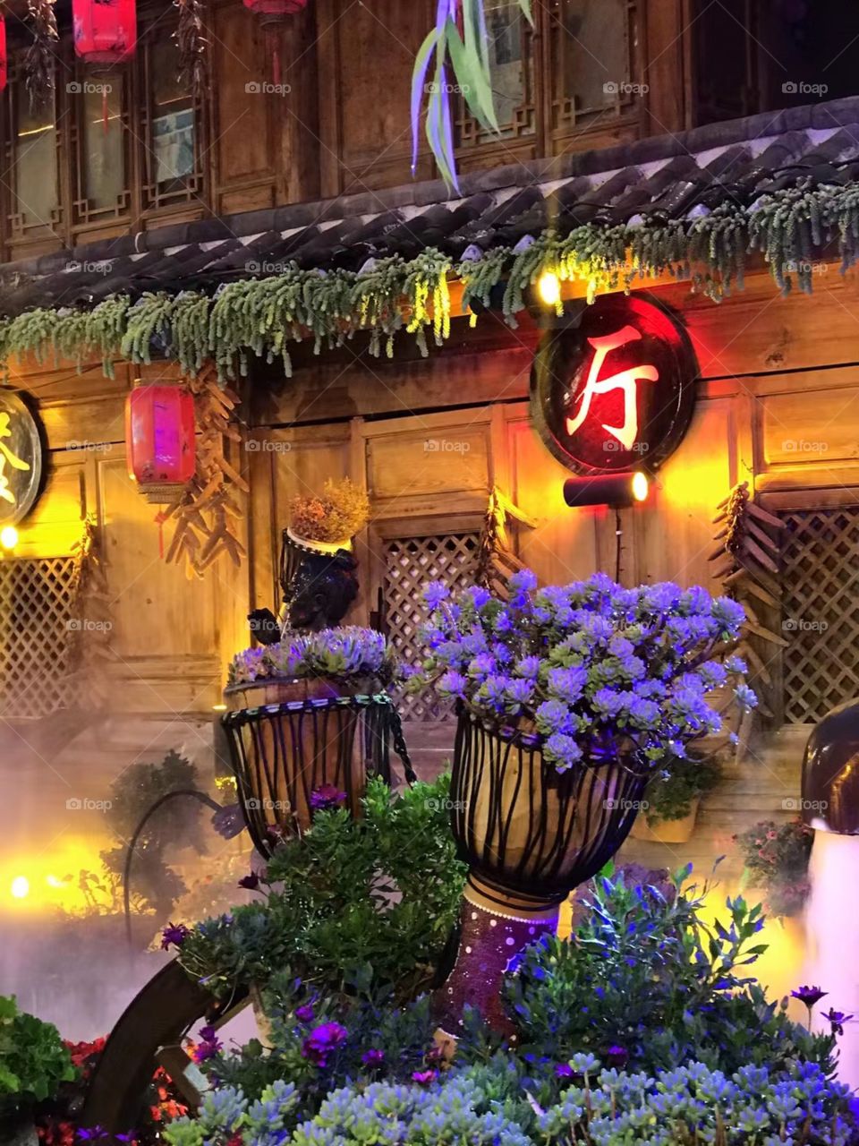 Landscape ancient architecture