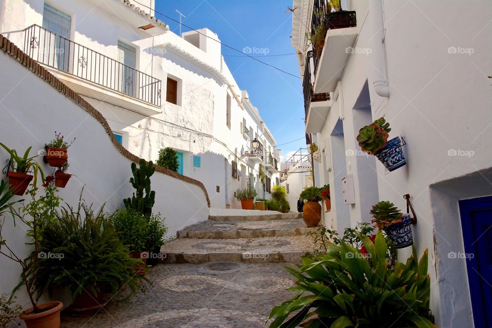 Walking the streets of Frigiliana in Spain - a magical white village 