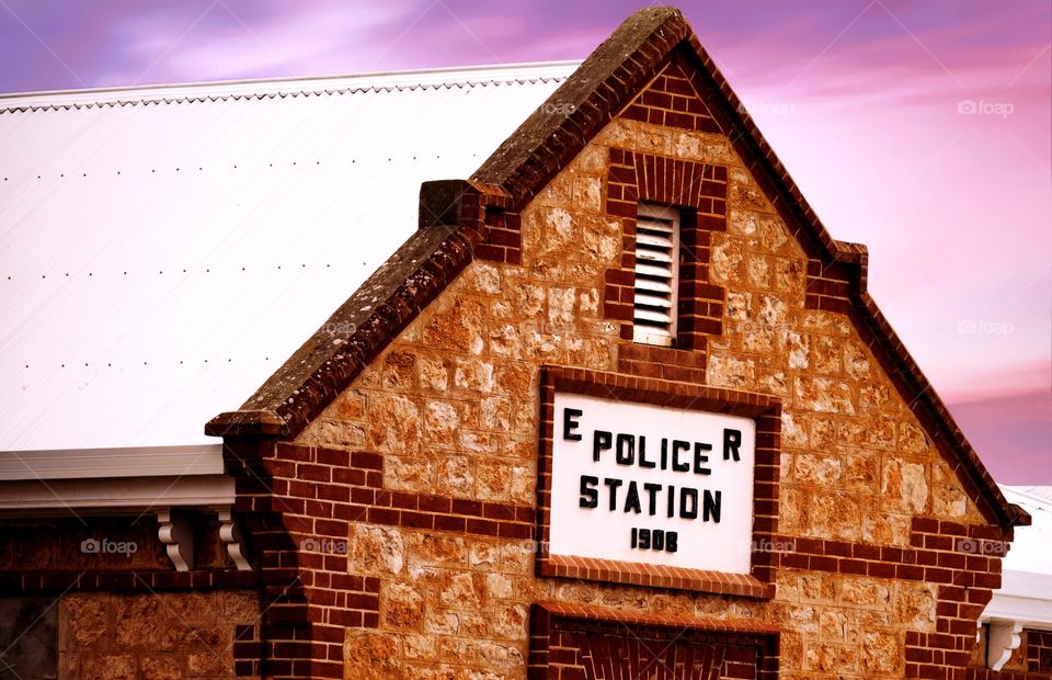 Police Station circa 1908