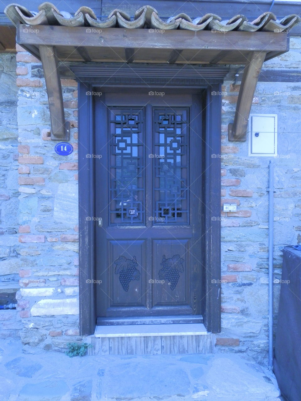 antique door