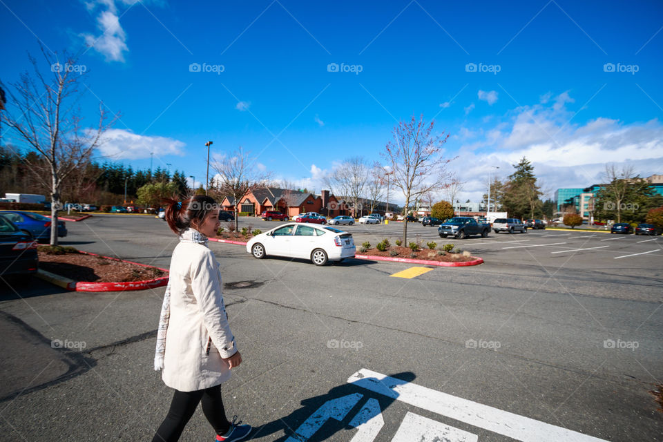 Girl in the park